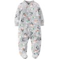 thumbnail image 2 of Carter's Baby Boy's One Piece - Newborn - Heather Snowman, 2 of 2