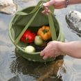 thumbnail image 6 of HAMPPLIES Bucket for Water Collapsible Army-Green 1Pcs for Outdoor Use, 6 of 8