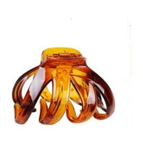 Dalrosia 2PCS Large Hair Claw Clips Matte Hair Clips, for Women Thin Thick Curly Hair, Neutral Colors