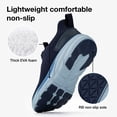thumbnail image 6 of KOLILI Wide Toe Box Shoes Women Extra Wide Width Sneakers Non-Slip Tennis Sneakers Breathable Ultra Light Road Running Shoes Navy 8.5-9 US/41 EU, 6 of 7