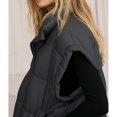 thumbnail image 2 of Chaleco acolchado Songling Oversize para mujer negro talla M, 2 of 7