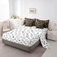 thumbnail image 5 of Castle Fairy Geometric Checkered Bedding Comforter Set,Retro Plaid Grid King Bedding Sets, 5 of 8