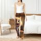 thumbnail image 4 of Balery Cartoon Cooking Cat Pantalones de pijama para mujer, pijamas ultraligeros, pantalones de estar por casa-XX-Large, 4 of 6
