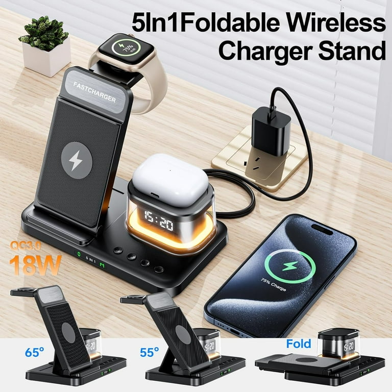 KOMOMOPLUS in Wireless Charger for iPhone, Samsung, Apple