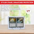 thumbnail image 6 of 175pt Vertical Booklet Magnetic Card Holder - UV Protection - 175 PT PVC FREE - Great Fit For National Treasures, Flawless, Playbook Cards and More, 6 of 6
