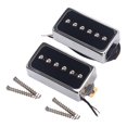 thumbnail image 2 of de 2 Pastillas de Repuesto para Guitarra Eléctrica de Bobina Simple Alnico 5 Negras 50/52, 2 of 9