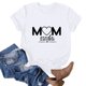 thumbnail image 1 of Fiudx Ofertas de La Semana Blusa de Manga Corta con Estampado de Moda para Mujer, Divertida Camiseta con Cuello Redondo, 1 of 3