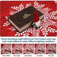 thumbnail image 6 of Runner Rug 2x3 Christmas Hallway Carpet Snowflake Washable Bedroom Carpet Xmas Holiday Decor Non Slip Kitchen Mat Indoor Decorative Throw Rug Dining Room Laundry Room Living Room, 6 of 9
