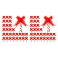 thumbnail image 4 of Wisewang 30 Pcs Ruban à Nœud Doux pour la Peau Sans Perçage et Ingrédients Sûrs Créant 2 Ensembles, 4 of 6