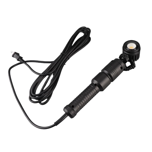 Luz De Trabajo LED Ultra Brillante De 60W, Luz De Cabeza Giratoria De 360 grados, Lámpara Portátil De Herramienta De Iluminación Portátil Con Cable De 33 Pies Para