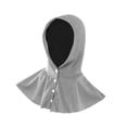thumbnail image 4 of Toalla con capucha para cuello y rostro para entrenamiento, para hombres y mujeres, fitness al aire libre. Gris, 4 of 8