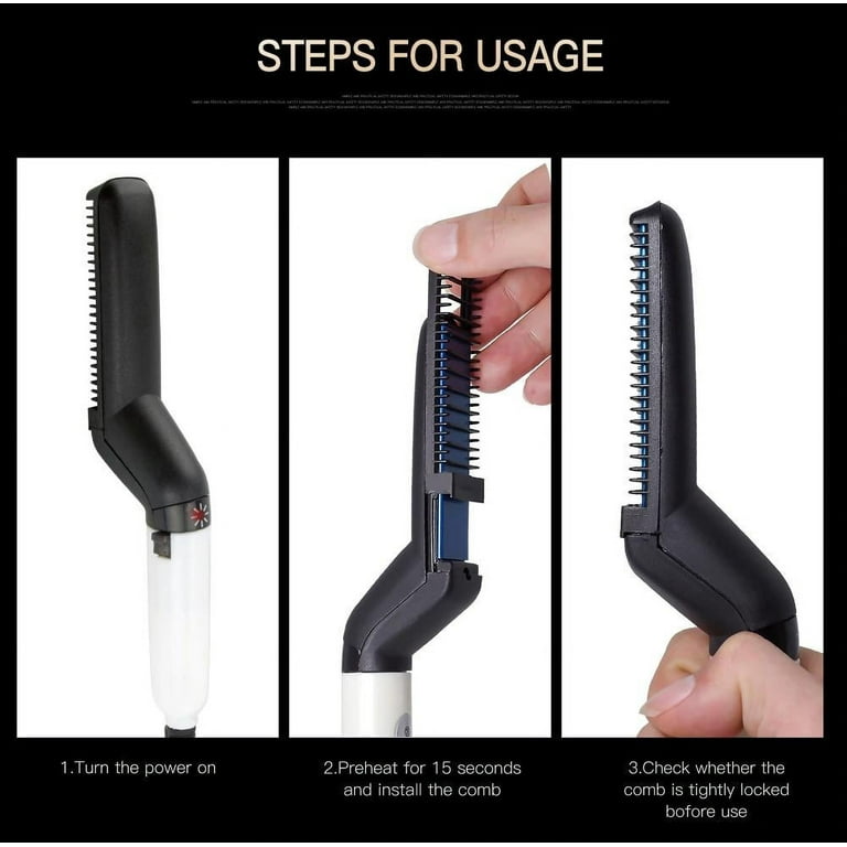 5 seconds beard straightener clearance