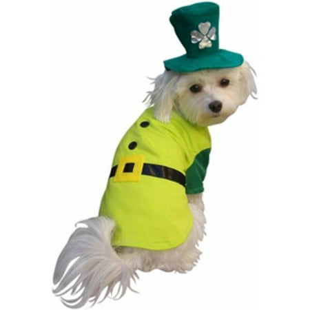 Leprechaun Boy Dog Costume~Large 16-20 Inches /