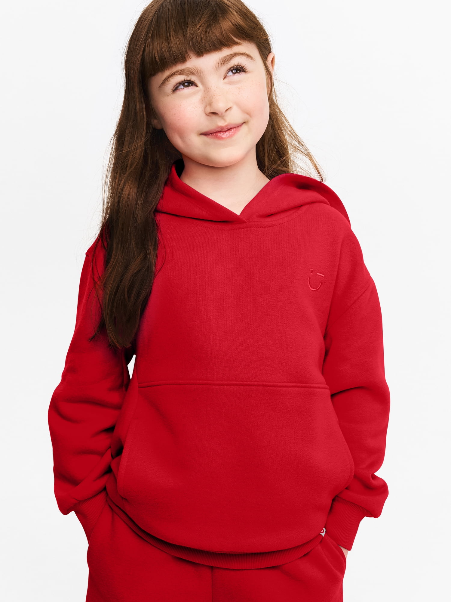 Color Mix by Garanimals Kids Fleece Hoodie, Sizes 6–16