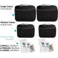 thumbnail image 2 of Packing Cubes for Travel - Luggage & Suitcase Organizer - Cube Set, 2 of 6