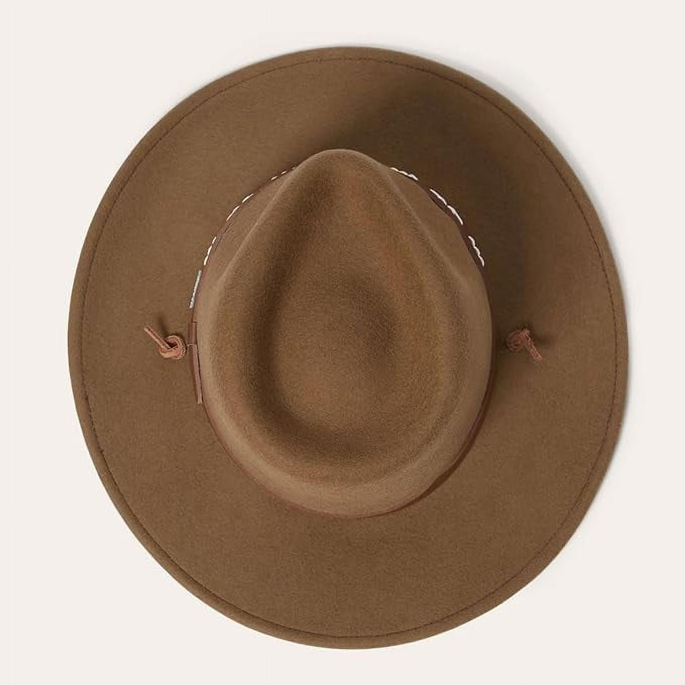 Stetson Crushable Santa Fe Wool Hat Driftwood - Walmart.com