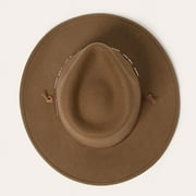 Stetson Men's Santa Fe Crushable Wool Hat Driftwood, X-Large