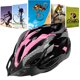 thumbnail image 3 of Tmvgtek Casco De Ciclismo 21 Agujeros Transpirable Bicicleta Deporte Mtb Bicicleta Tapa Segura (Rosa) Tmvgtek paseo en bicicleta, 3 of 9
