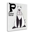 thumbnail image 2 of Tangletown Fine Art P - Polar Bear by Shanni Welsh Poster Frame - 30 x 30 x 1.5 in., 2 of 2