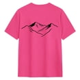 thumbnail image 4 of Zylarhe Mens Tshirt, Custom Photo T Shirt Summer Short Sleeve Tee For Picture Printing Idea Cool Comfortable Casual Wear Hot Pink XXXL, 4 of 7