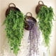 thumbnail image 3 of Nvzi 2 piezas de plantas artificiales, enredaderas falsas, hiedra, decoración de plástico, vegetación para cestas colgantes, guirnalda decorativa para bodas, 3 of 4