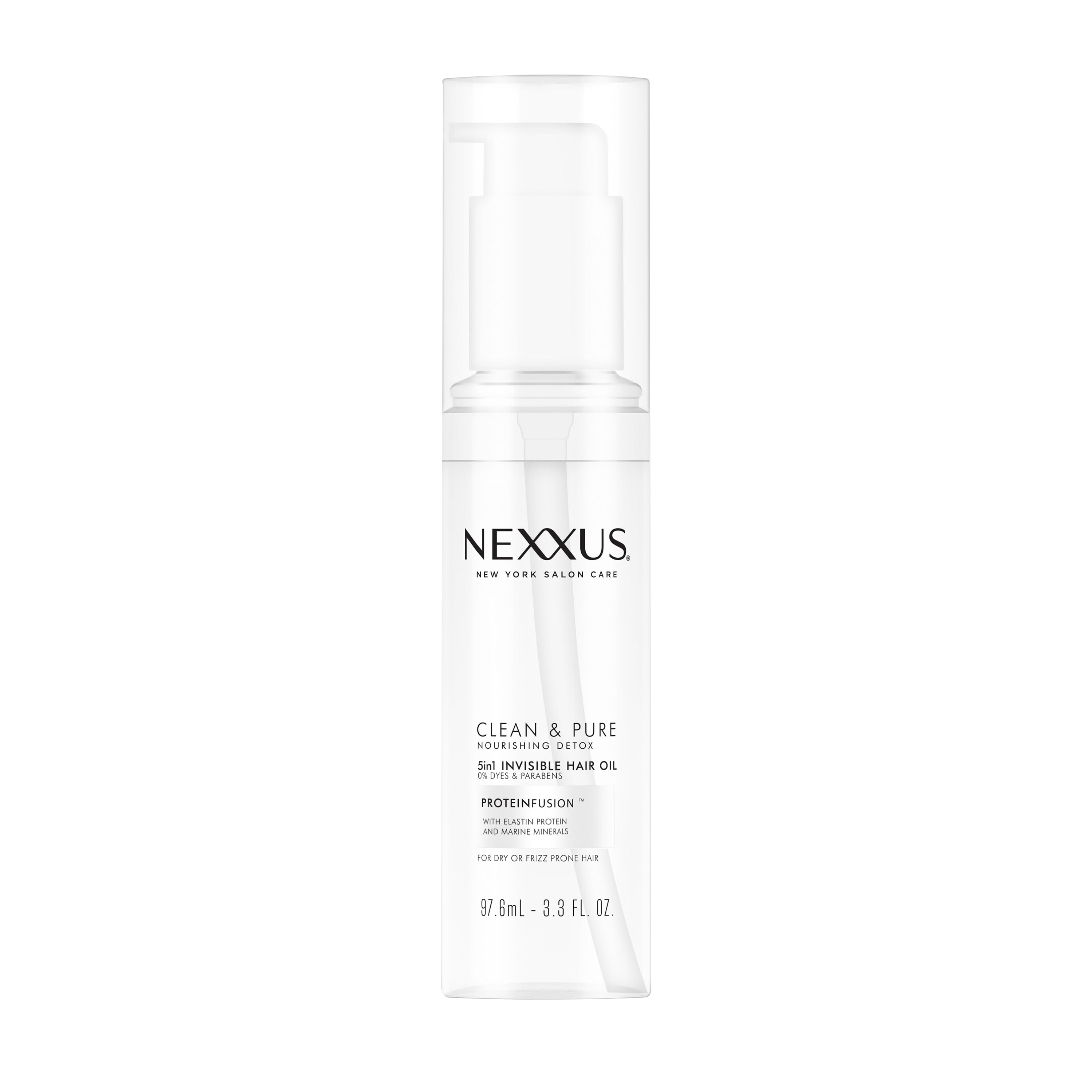 Nexxus Clean & Pure Nourishing Detox 5in1 Invisible Hair Oil  oz -  