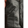 thumbnail image 4 of Scully Men's Lamb Leather Vest Big Black 56 REG  US, 4 of 5