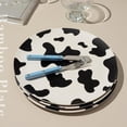 thumbnail image 4 of Bamboo Fiber Dinner Plates - Bamboo Plates Reusable Unbreakable Plates Food-Grade - Dishwasher Safe Plates– Kids Plates Toddler Plates for Home Outdoor, 4 of 10