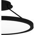 thumbnail image 5 of Quoizel Outskirts Integrated LED Earth Black Semi-Flush Mount - Earth Black, 5 of 9