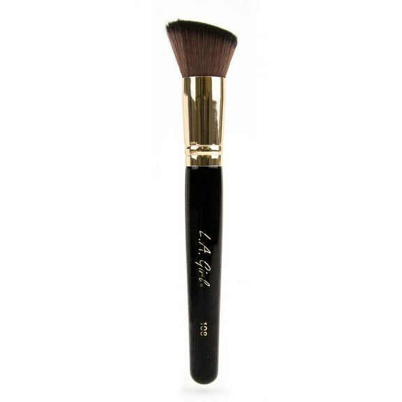 L.A. Girl Pro Cosmetic Brush, Angled Buffer, 1 Pound