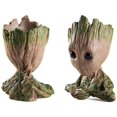 thumbnail image 2 of Maceta Treeman Baby Groot Maceta suculenta Plantas verdes lindas Maceta Guardianes de la galaxia - Nuevo (Verde) Ormromra WRQX-482, 2 of 6
