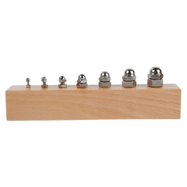 de con tornillos giratorios de , juguetes Montessori de 7 tam para 3 + regalos, juguete de rompecabezas para desarrollar yotijar banco de martillo montessori