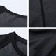 thumbnail image 3 of Camiseta de entrenamiento para mujer Raglan Mangas cortas Empalme O Cuello Rápido, 3 of 8
