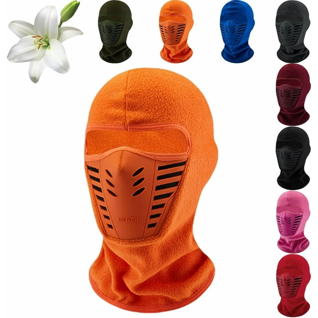 Anti Haze Balaclava, Winter Rider Warm Anti-Haze Balaclava, Windproof & Breathable for Motorcycle Skiing
