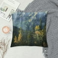 thumbnail image 2 of Autua Bob Ross Graphic Decorative Home Cushion Throw Pillow Cover for Couch Living Room Bed Sofa - Short Plush Material - Invisible Zipper Closure - 1PC 12x12in, 2 of 5