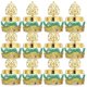 thumbnail image 4 of 12pcs Reusable Green Embossed Candy Boxes for Wedding Favors, Snack Packaging, Jewelry Storage – Lightweight & Compact Treat Containers for Parties, 4 of 4