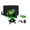 Set One, variant on Level 12 Lines 3D Level, Self-Leveling Horizontal And Vertical Cross Super Powerful Green Beams