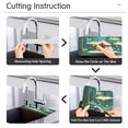 thumbnail image 5 of Elves in The Woods Large Single Layer Sink Protector 30x5.4in Quick Dry Silicone Pad for Kitchen Counter, Wet Bar, 5 of 10