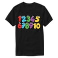 thumbnail image 4 of WAYUTE Number Graphic Tees for Boys Soft Short Sleeve Blend Shirts for Kids Playwear Lightweight Casual Outdoor, 4 of 4