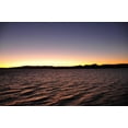 thumbnail image 2 of Logan Thomas 18x13 White Modern Wood Framed Wall Art Titled - Water Sunset II, 2 of 5