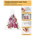 thumbnail image 4 of Flower Plant Dandelion Leaves Kitchen Towel Bathroom Absorbent Soft Children's Hand Towel Table Cleaning Cloth, 4 of 7
