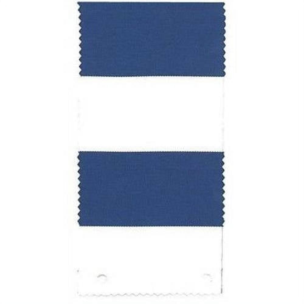 ALEKO 12'x10' Retractable Awning Fabric Replacement, Blue and White Striped Color