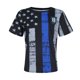 thumbnail image 4 of ICHUANYI Clearance Fashion Man Casual O-Neck Independence Day Short Sleeve Loose T-Shirt Blouse(Black, XXXXXL) Ichuanyi Ichuanyi, 4 of 4
