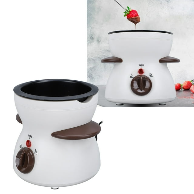 Mini Electric Fondue Pot Set, Perfect for Melting Chocolate, Cheese, and Meat Soup, Ideal for Parties, Gift Choice for Various Occasions