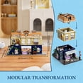 thumbnail image 2 of Juego de ladrillos de construcción FUNWHOLE Gelato Store con LED, 1948 piezas, 2 of 8