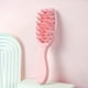thumbnail image 1 of Cepillo de Masaje para Cabello de Silicona Rosa, Cepillo de Shampoo, Peine de Shampoo, Cepillo de Masaje para Cabeza, Artefactos de Masaje para Cabeza Moderadamente Duro y Suave, 1 of 6