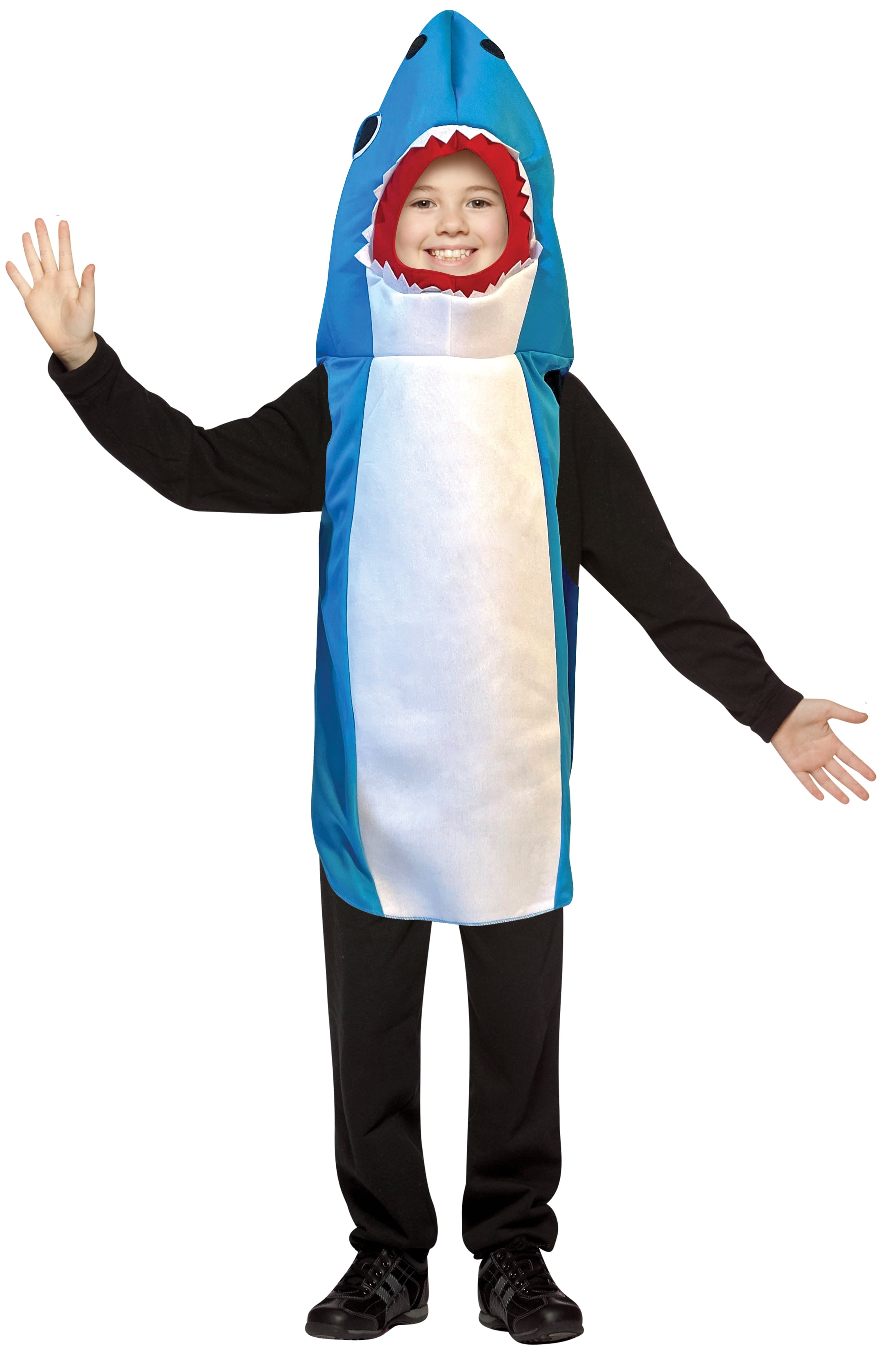 Rasta Imposta Ultimate Blue Shark Kids Halloween Party Dress Up Costume ...