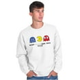 thumbnail image 5 of PACMAN Ready…Game Over Funny Ghosts Sweatshirt for Men or Women Brisco Brands M, 5 of 6