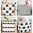 thumbnail image 4 of Foldable Laundry Storage Basket Organizer with Handles for Quilts, Bedding, Blankets, and Clothes, 4 of 5