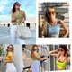 thumbnail image 5 of Vintage Aviator Sunglasses for Women Men 70s Glasses Retro Oversized Yellow Lens Shades-2025, 5 of 5